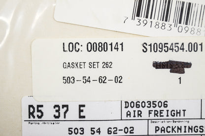 New OEM Husqvarna Gasket Set 262 NOS