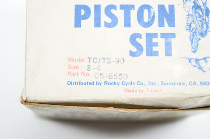 Rocky 1698500 Piston Set for Suzuki TC/TS-90 Size S-4 NOS