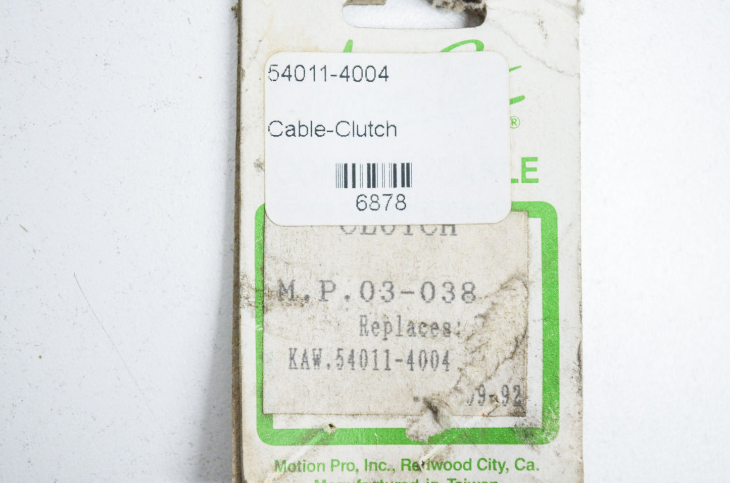 New Motion Pro Clutch Cable 82-85 KLT250 NOS