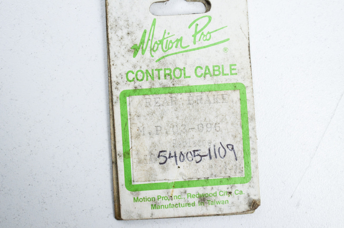 New Motion Pro Rear Brake Cable Kawasaki 85-88 Bayou 185 NOS