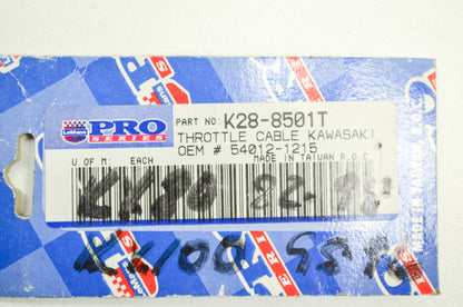 New LeMans Pro Series Throttle Cable Kawasaki KDX80 KX80 KLT185 NOS