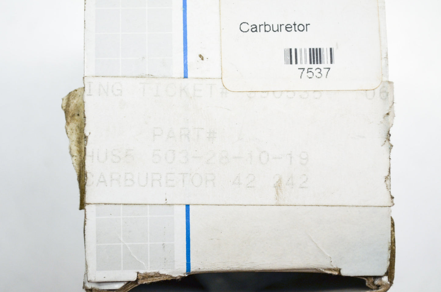 New Walbro Carburetor Husqvarna 42 242 NOS