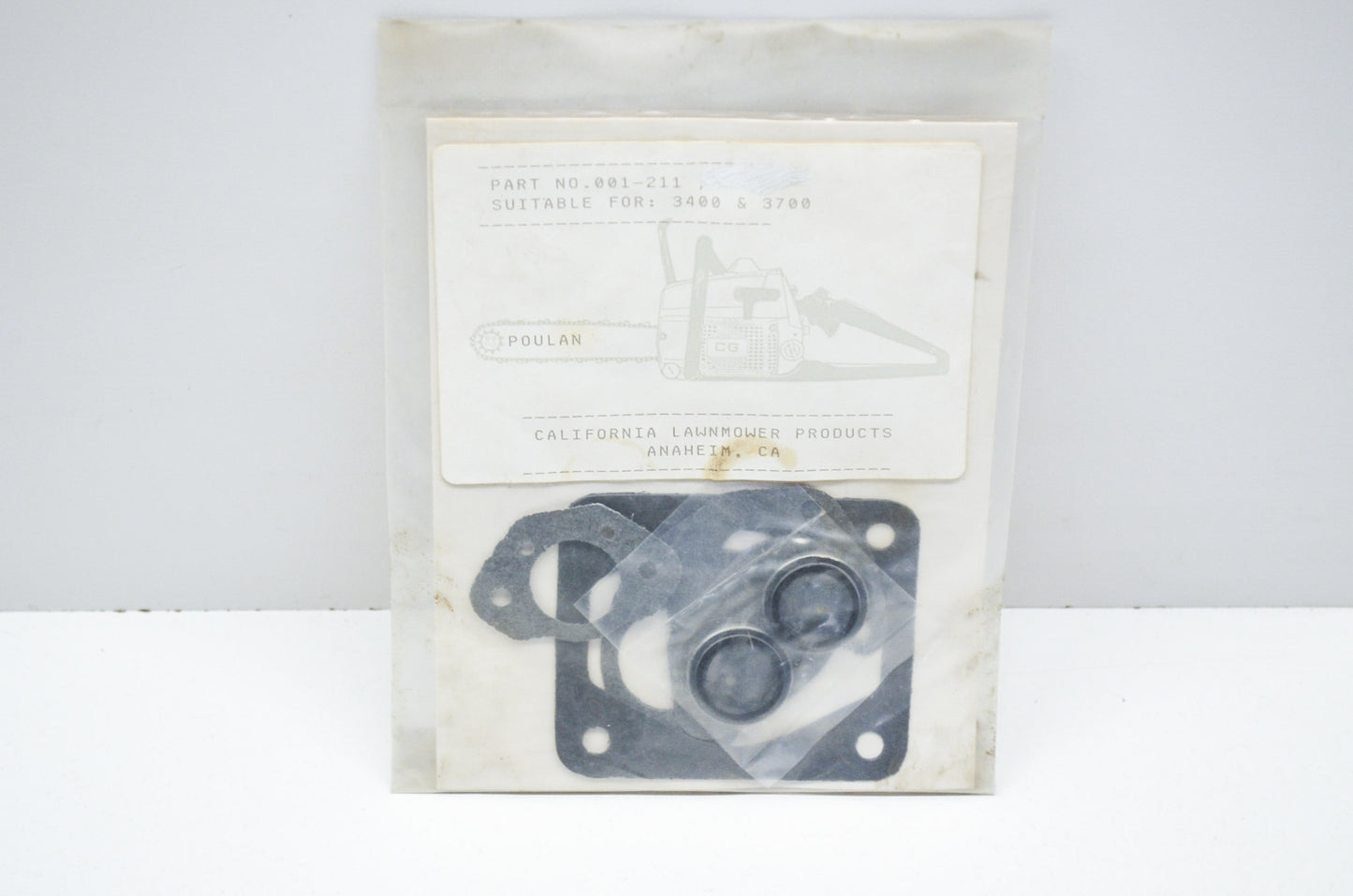 New Calinia Lawnmower Products Gasket Kit Poulan 3400 3700 NOS