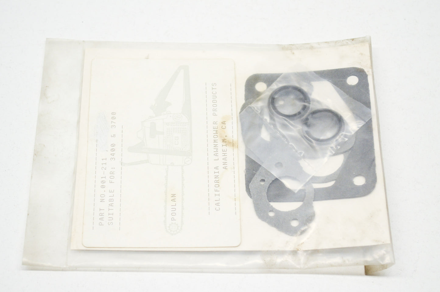 New Calinia Lawnmower Products Gasket Kit Poulan 3400 3700 NOS