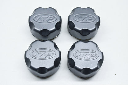 Gray Plastic Wheel Cap Set T5 & T6 4/110 NOS
