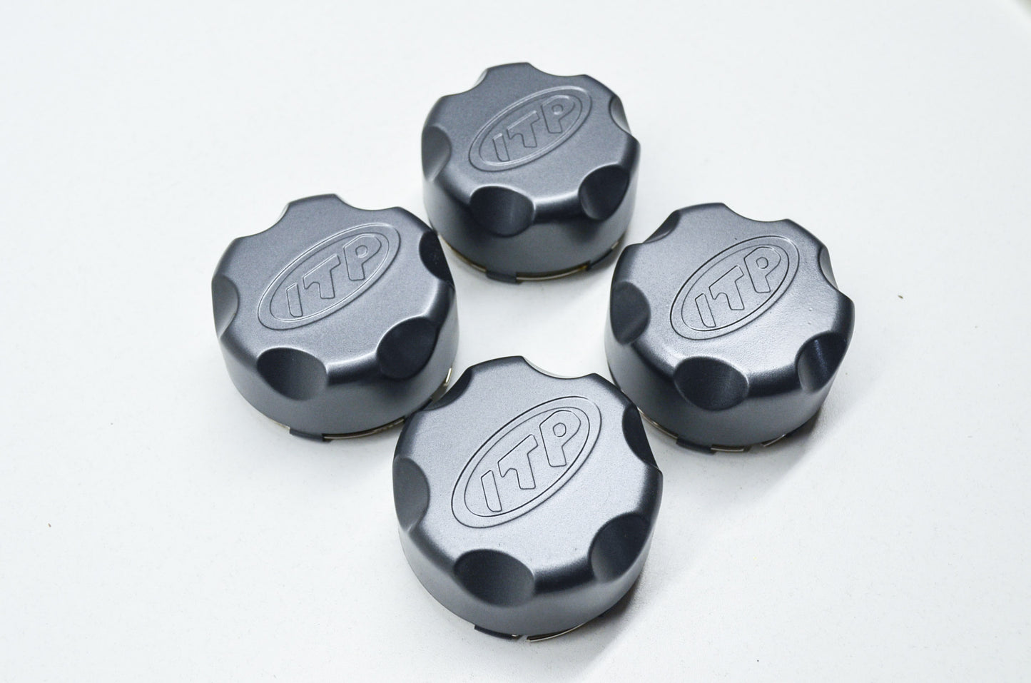 Gray Plastic Wheel Cap Set T5 & T6 4/110 NOS