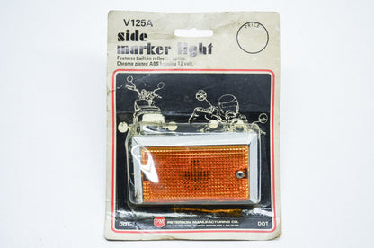 Amber Side Marker Light 12Volt NOS