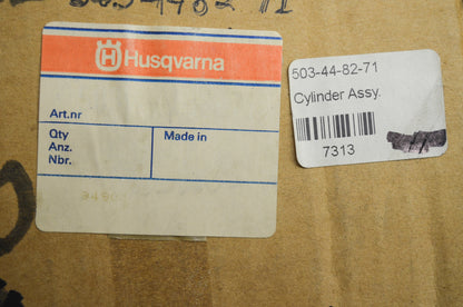 OEM Husqvarna 503-44-82-71 Cylinder Assembly 66 NOS
