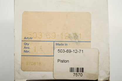 OEM Husqvarna 503691271, 503-69-12-71 Piston 371 NOS