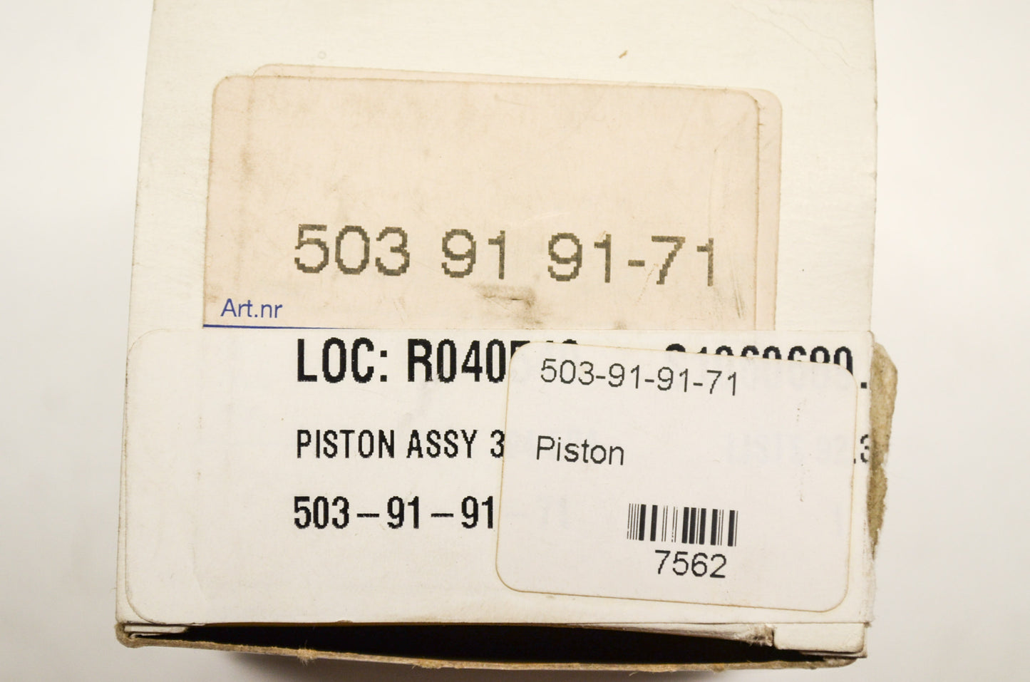 New OEM Husqvarna Piston Assembly 394 EPA NOS