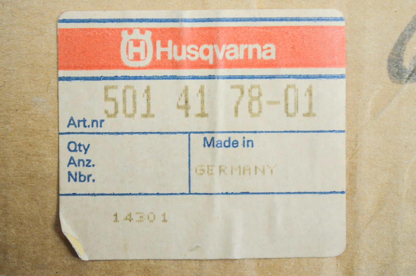 OEM Husqvarna 501417801, 501-41-78-01 Cylinder Assembly 165 R RX 65 NOS