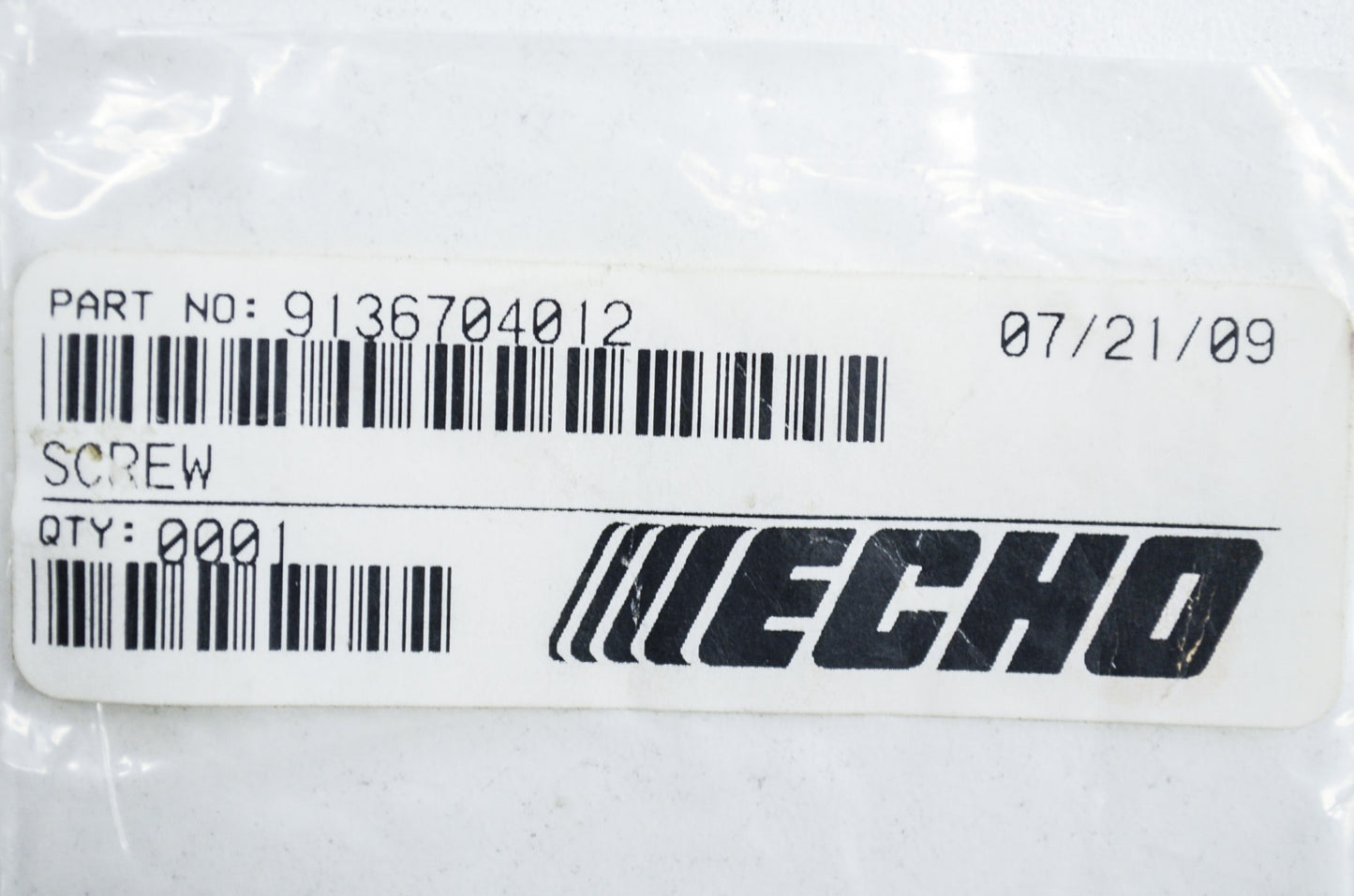 New OEM Echo Screw QTY 4 BRD 280 CS 301 306 330 346 ES 230 GT 200 251 NOS
