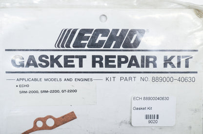 New OEM Echo Gasket Kit SRM-2000 SRM-2200 GT-2200 NOS