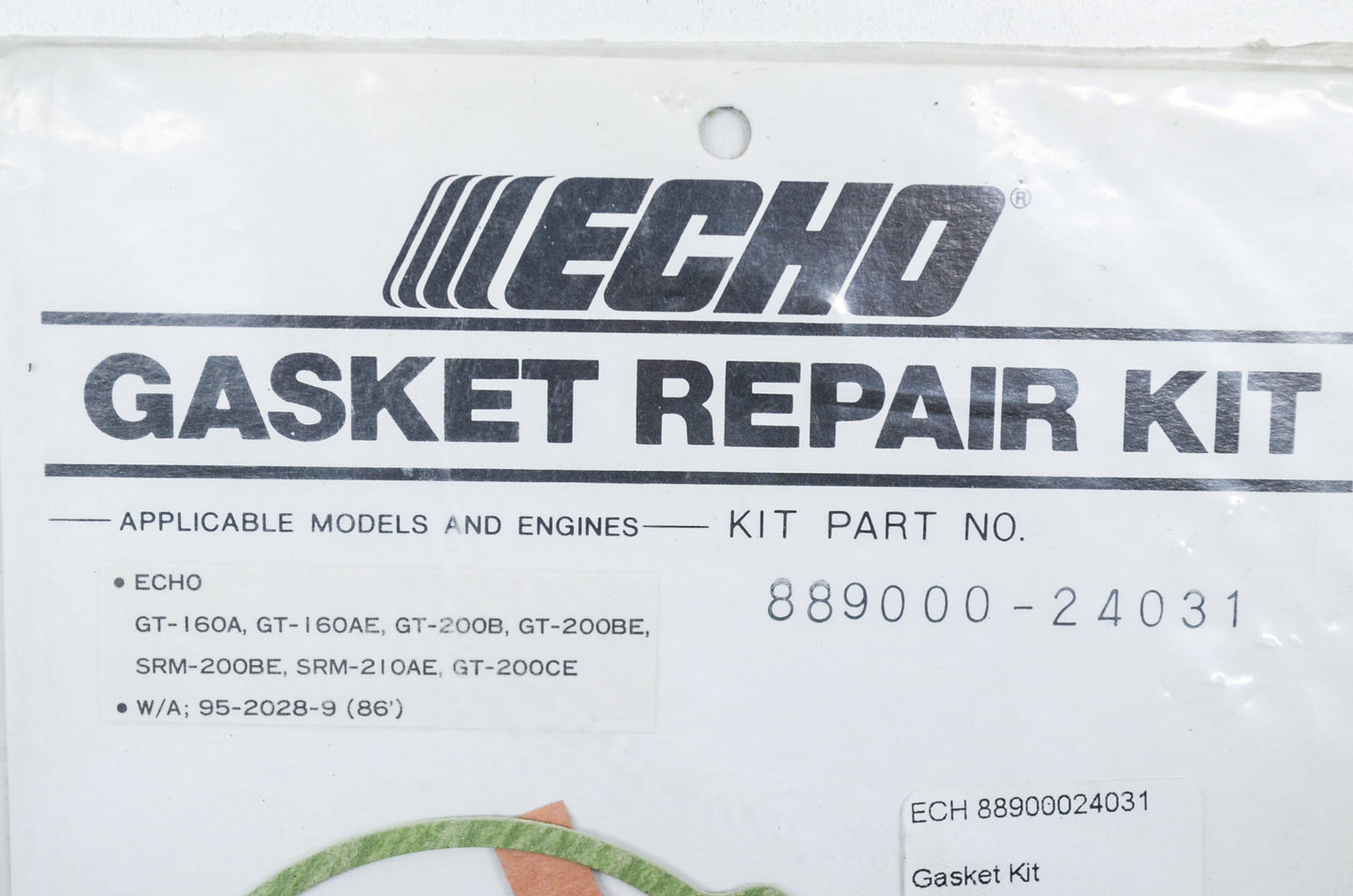 New OEM Echo Gasket Kit NOS