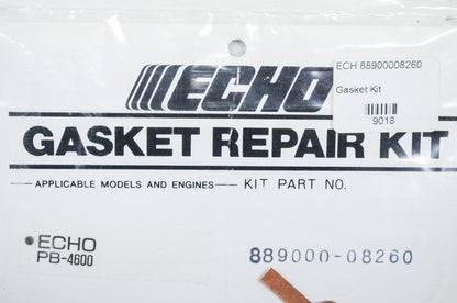 New OEM Echo Gasket Kit PB-4600 NOS