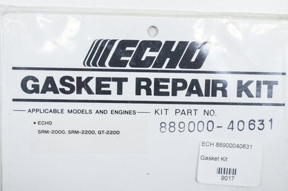 New OEM Echo Gasket Kit SRM-2000 SRM-2200 GT-2200 NOS
