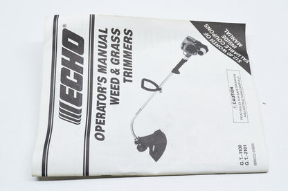 Operators Manual GT-1100 GT-2101 Weed and Grass Trimmers NOS