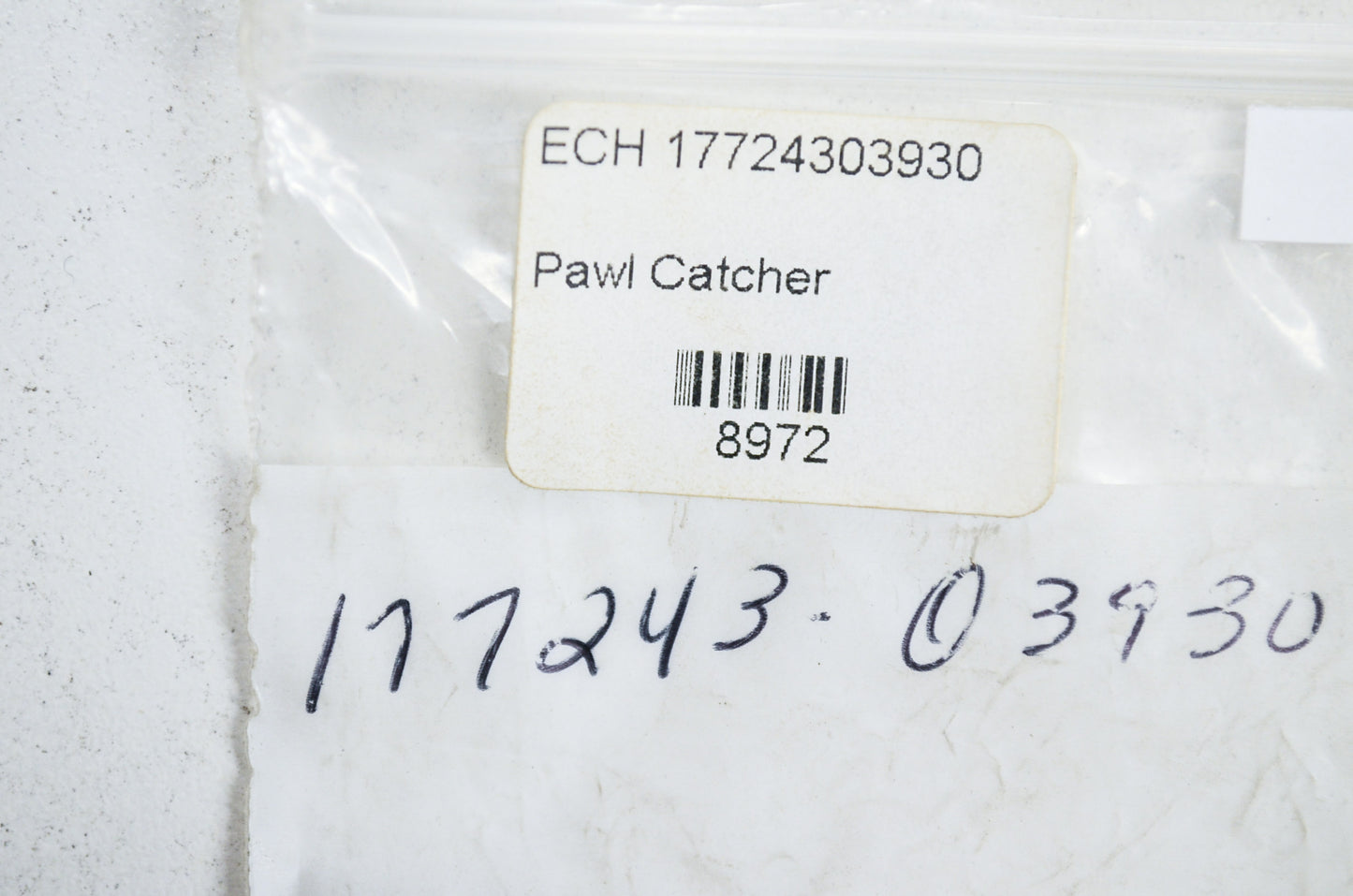 New OEM Echo Pawl Catcher Discontinued CS 302 NOS