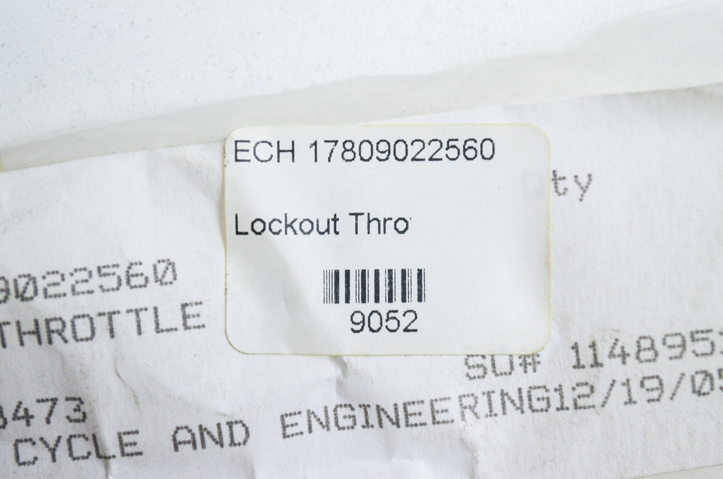 New OEM Echo Throttle Lockout PPT 230 260 231 NOS