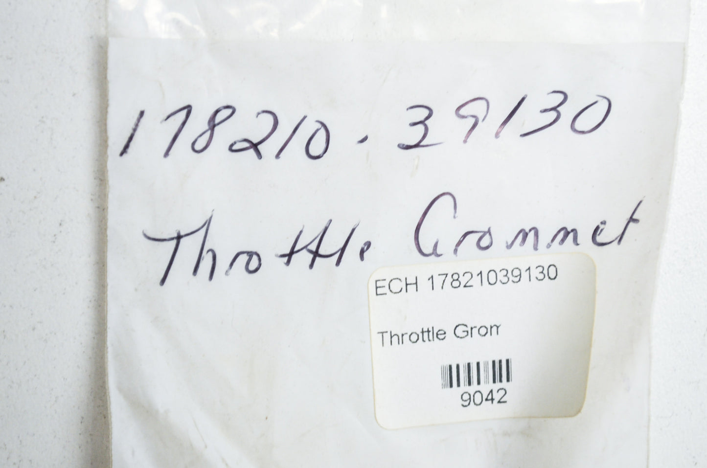 Throttle Grommet NOS