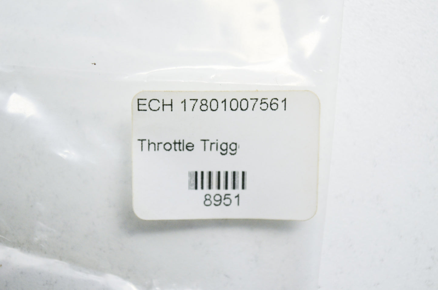 New OEM Echo Throttle Trigger ES 230 231 PB 230 231 500 6000 620 NOS