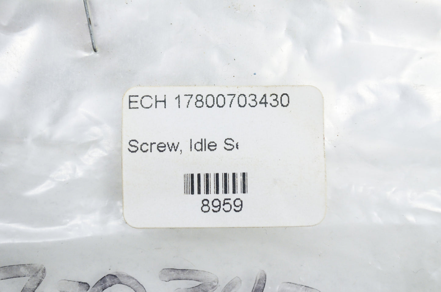 Idle Set Screw Discontinued CS NOS