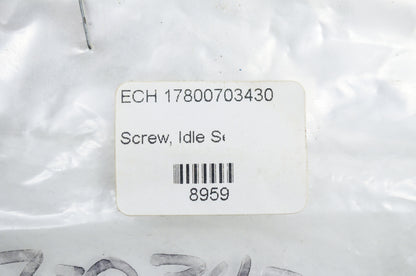 Idle Set Screw Discontinued CS NOS