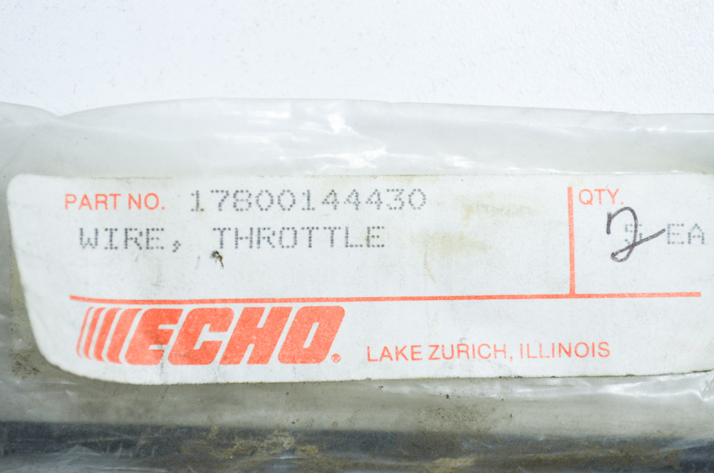 New OEM Echo Throttle Cable GT HCA LST PR PP PPF SHC SRM NOS