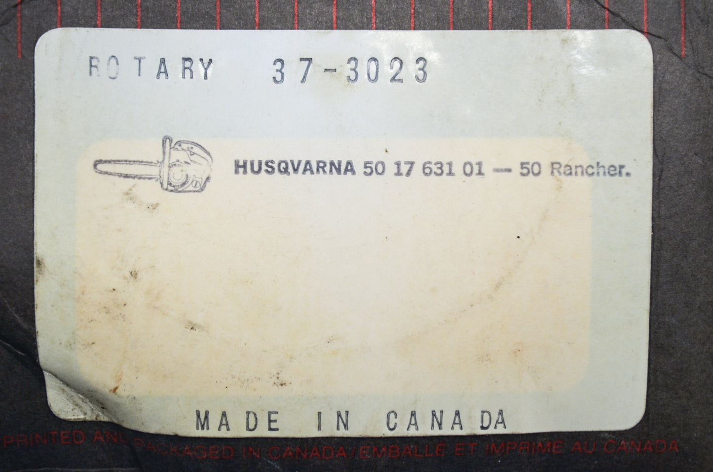 Rewind Spring Husqvarna 50 Rancher NOS