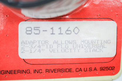 New K&N Adaptor 2-3/4' to 2-1/4' NOS