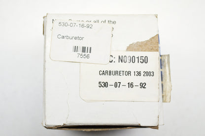 New Walbro Carburetor Husqvarna 136 2003 NOS