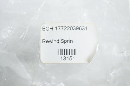 OEM Echo 17722039631 Rewind Spring NOS