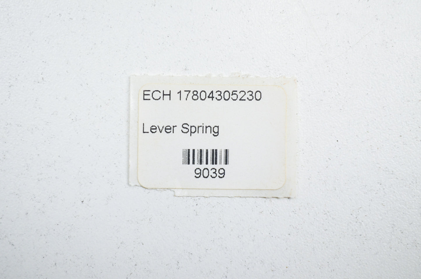 Lever Spring HC HT SRM SV TC NOS