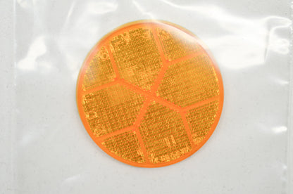 New Jawa Amber Round Reflector NOS