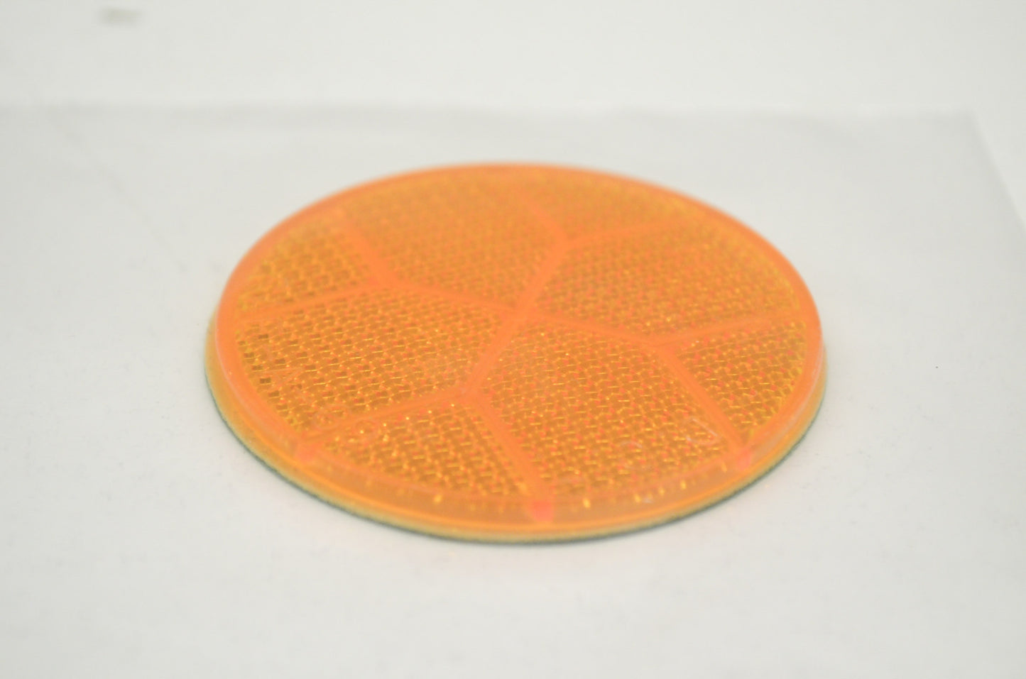 New Jawa Amber Round Reflector NOS