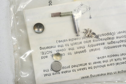 New Walbro Carburetor Repair Kit 385EBG NOS