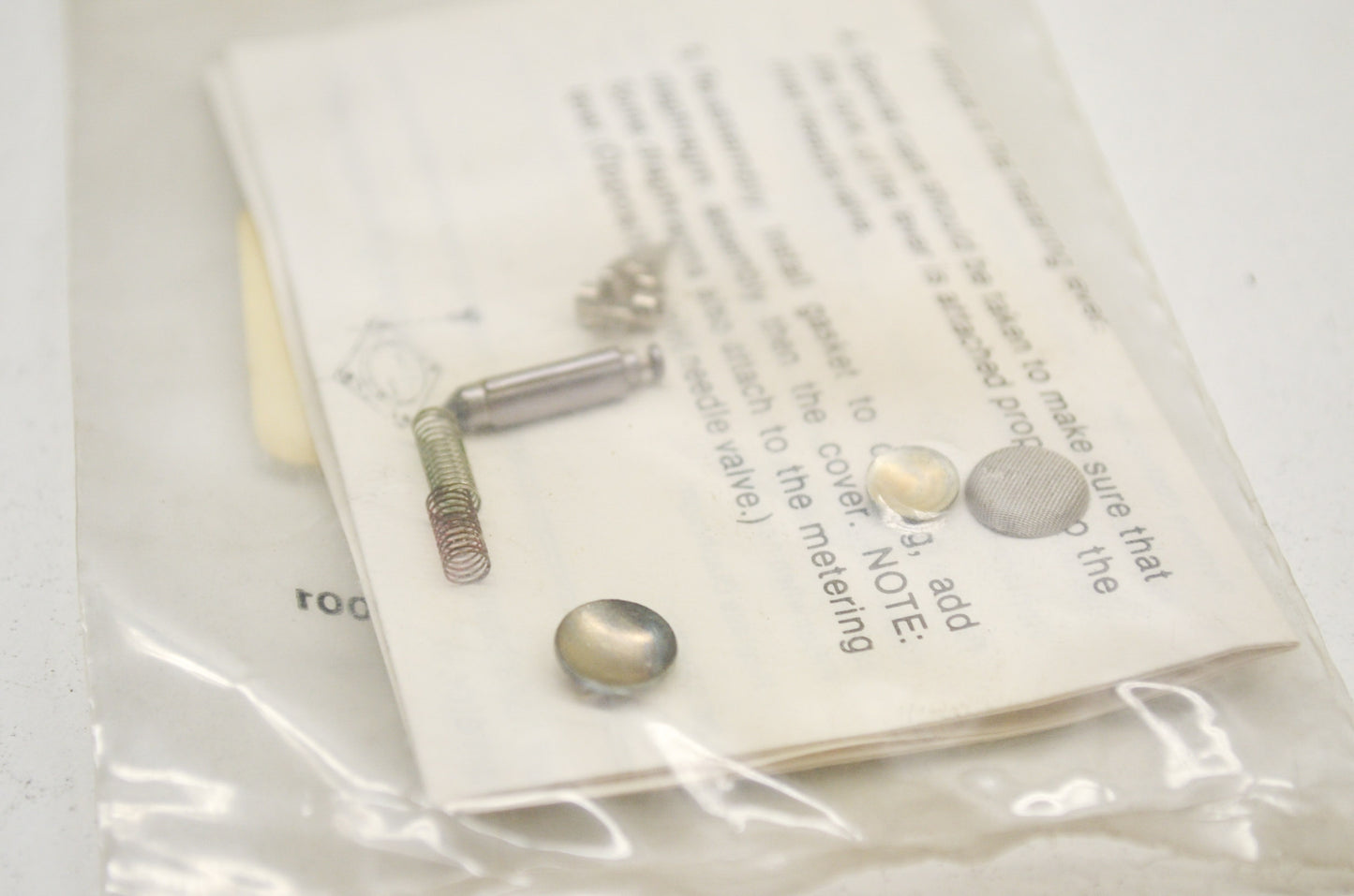New Walbro Carburetor Repair Kit 385EBG NOS