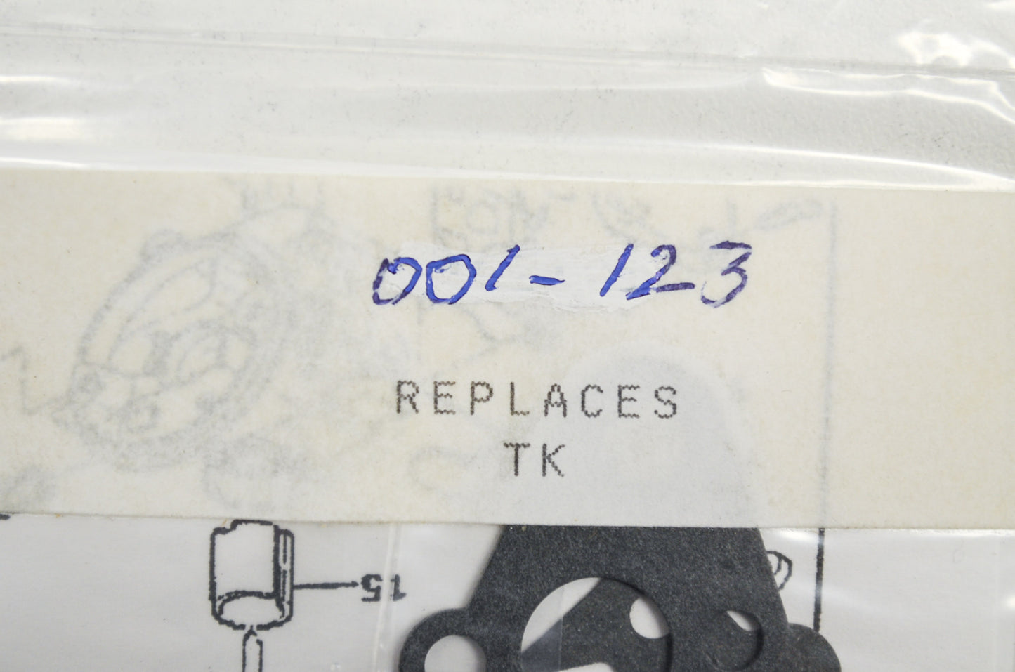 New After Market TK-1 Rebuild Kit NOS