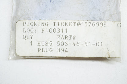 New OEM Husqvarna Plug 394 NOS