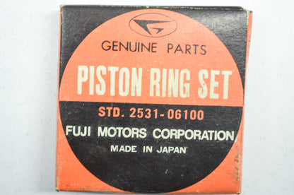 New Fuji Piston Ring Set Standard Size NOS