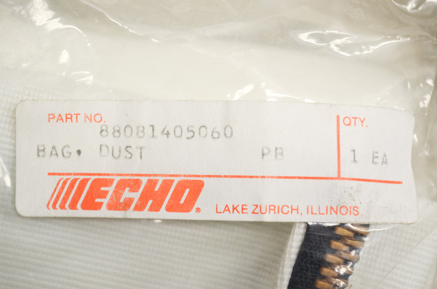 OEM Echo 88081405060 Dust Bag NOS