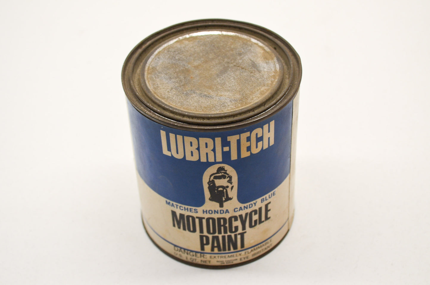 Motorcycle Paint 1Qt Matches Honda Candy Blue NOS