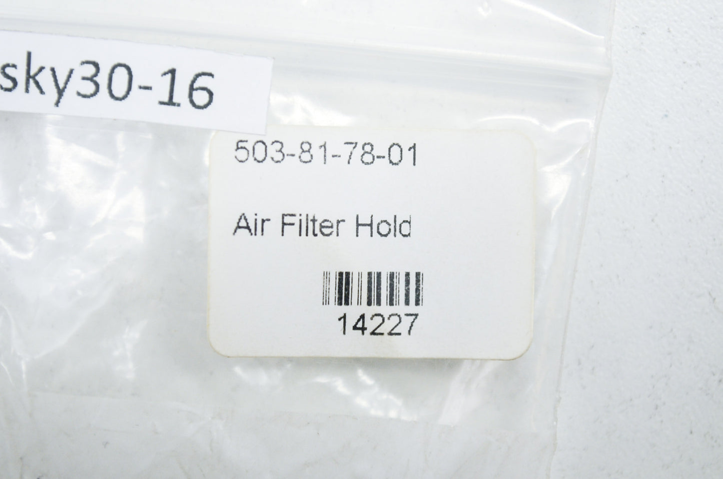 New OEM Husqvarna Air Filter Holder 371 NOS