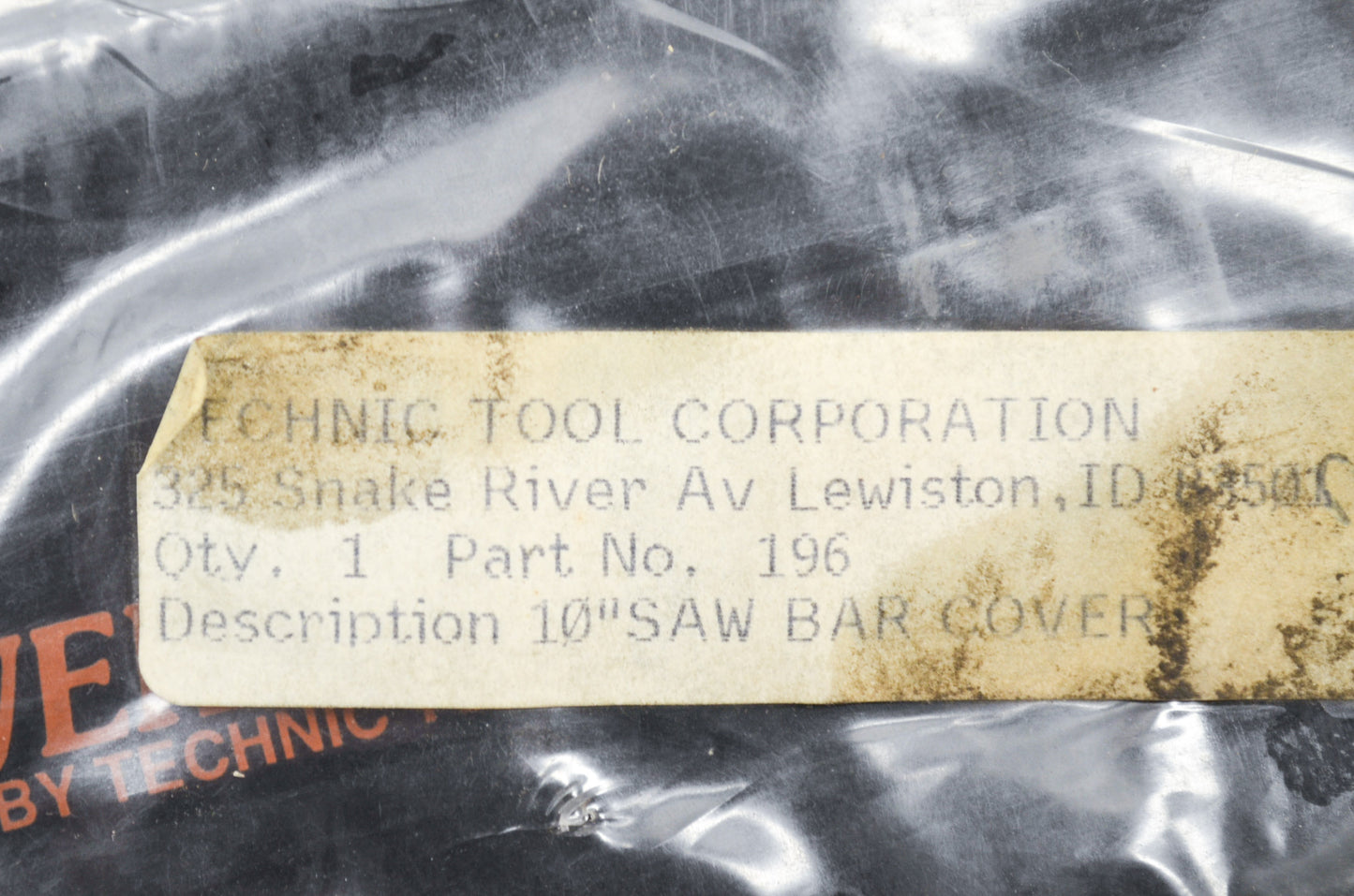 10' Saw Bar Cover NOS