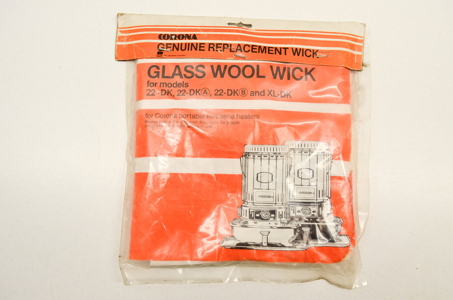 Glass Wool Wick 22-DK 22-DKA 22-DKB XL-DK NOS