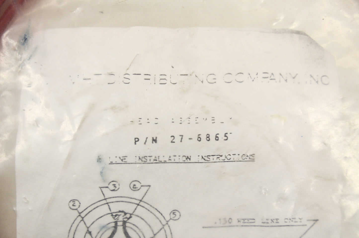 Trimmer Head Kit NOS