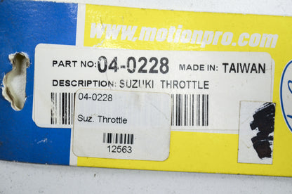 New Motion Pro Throttle Cable Suzuki NOS
