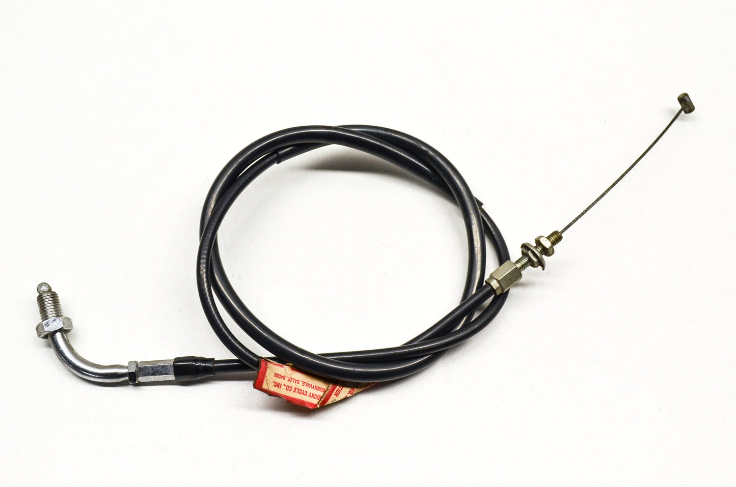 New Rocky Throttle Cable CR125 NOS