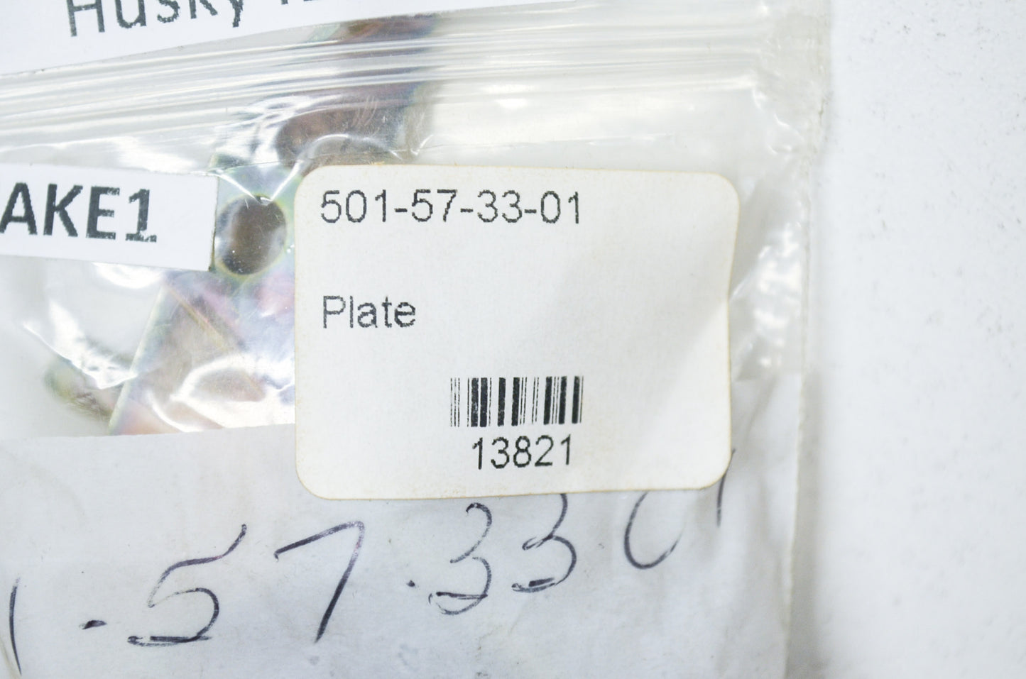New OEM Husqvarna Plate 2100 2101 298 NOS