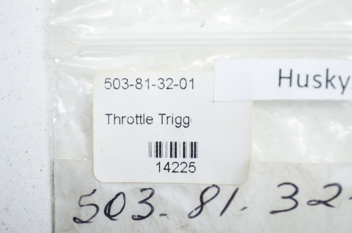 New OEM Husqvarna Throttle Trigger 335XPT NOS